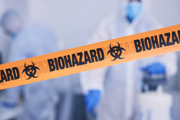 Professional Infectious Disease Decontamination technician working in Pendleton, OR